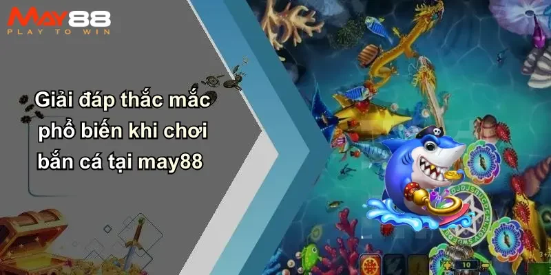 Giải đáp thắc mắc phổ biến khi chơi bắn cá tại may88