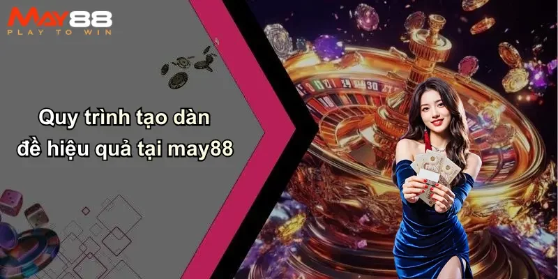 Quy trình tạo dàn đề hiệu quả tại may88